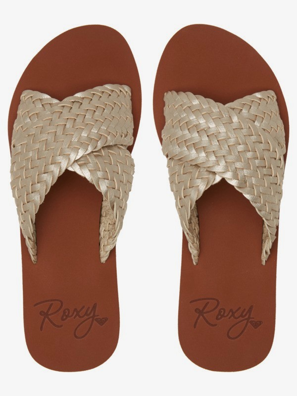 9 Roselani - Sandales pour Femme Beige ARJL100996 Roxy