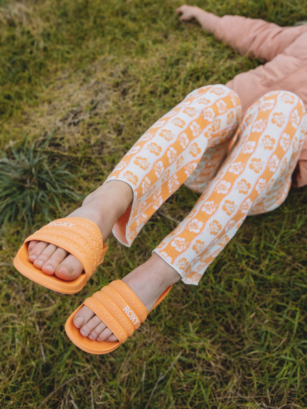 0 Slippy - Sandales pour Femme Orange ARJL100999 Roxy