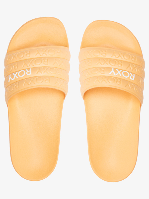4 Slippy - Sandales pour Femme Orange ARJL100999 Roxy