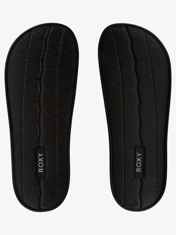 8 Slippy Puff - Slider Sandals for Women Black ARJL101052 Roxy