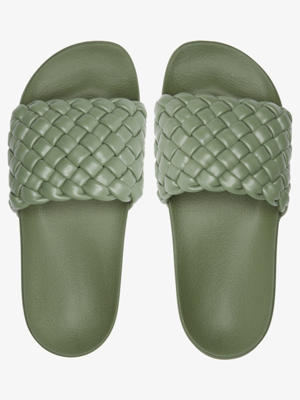 4 Slippy Puff - Sandalias para Mujer Verde ARJL101052 Roxy