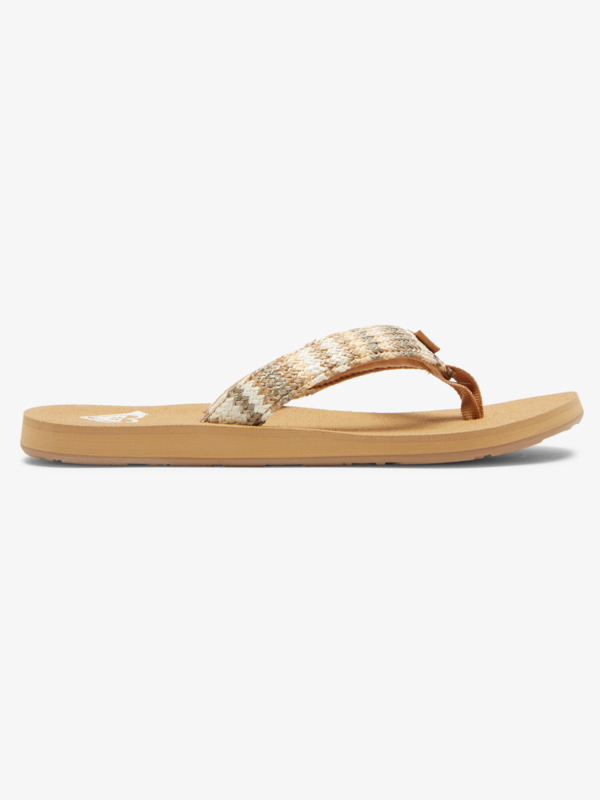 2 Porto Raffia - Flip-Flops for Women Beige ARJL101092 Roxy