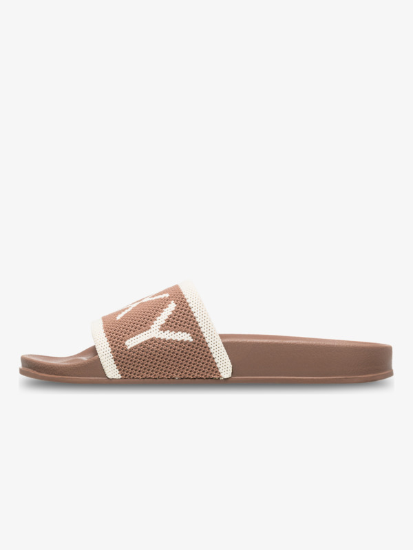 2 Slippy Knit - Sandales pour Femme Marron ARJL101127 Roxy