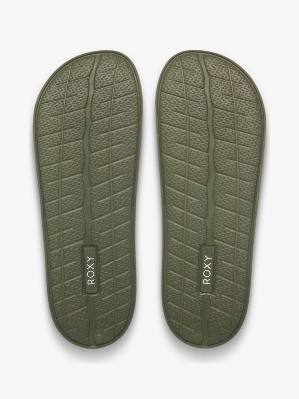 6 Slippy Knit Green ARJL101127 Roxy