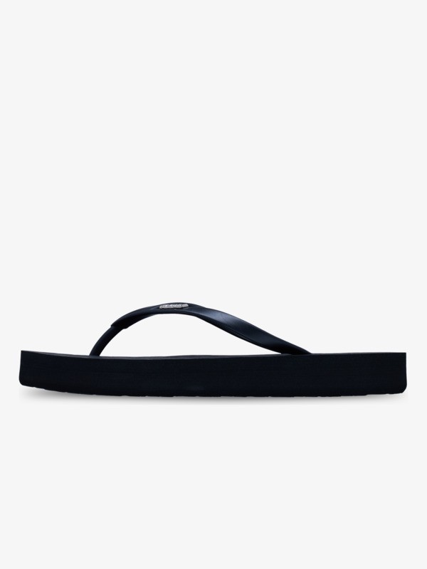 4 Viva Higher - Plateau Flip Flops für Frauen Schwarz ARJL101134 Roxy