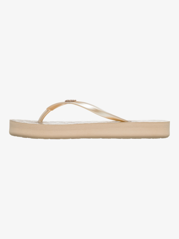 1 Viva Higher - Flip Flops de plataforma para Mulher Amarelo ARJL101134 Roxy