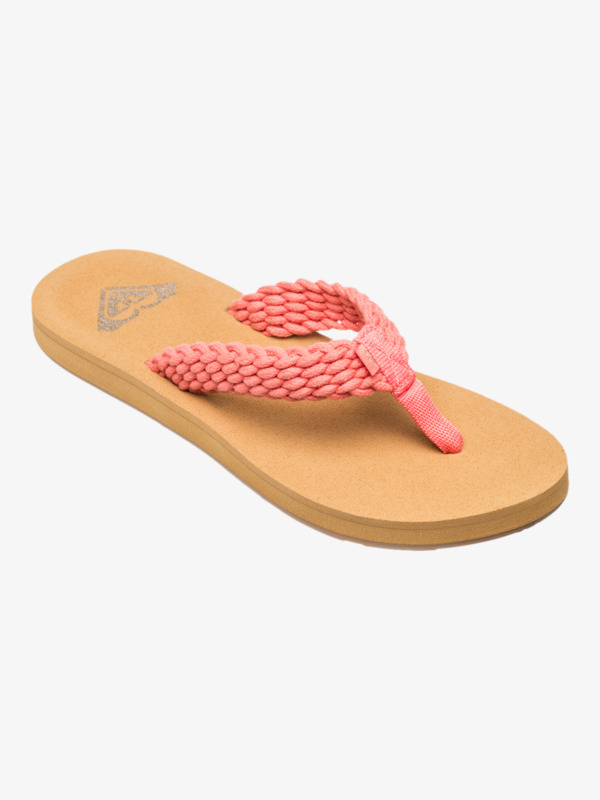 2 Porto - Strand Teenslippers voor Dames Pink ARJL101166 Roxy