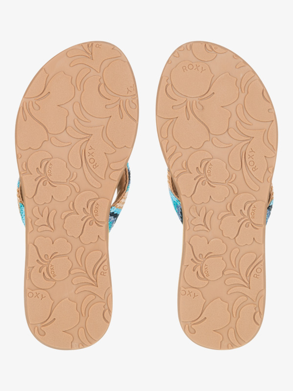 3 Porto - Chanclas de playa para Mujer Azul ARJL101167 Roxy