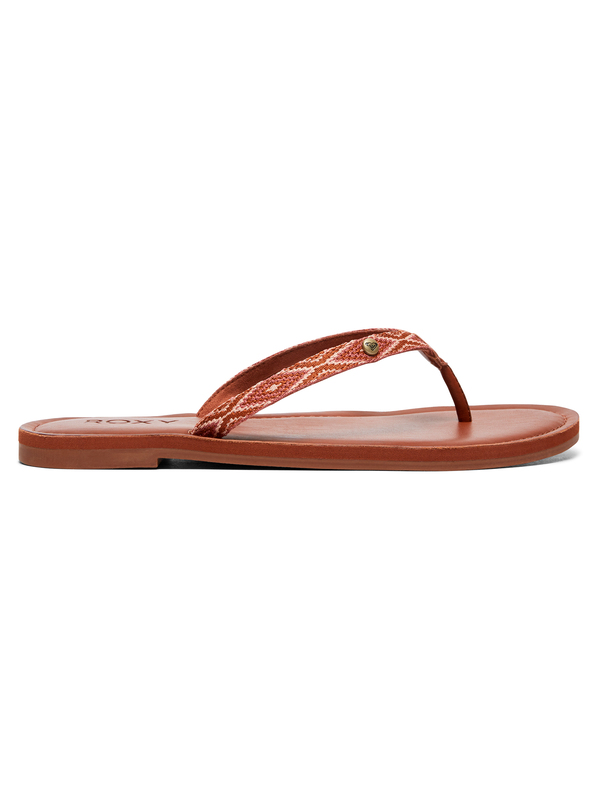 1 Janel - Flip-Flops for Women Beige ARJL200694 Roxy
