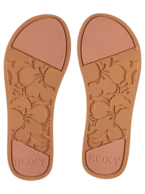 3 Tonya - Leather Sandals Beige ARJL200714 Roxy