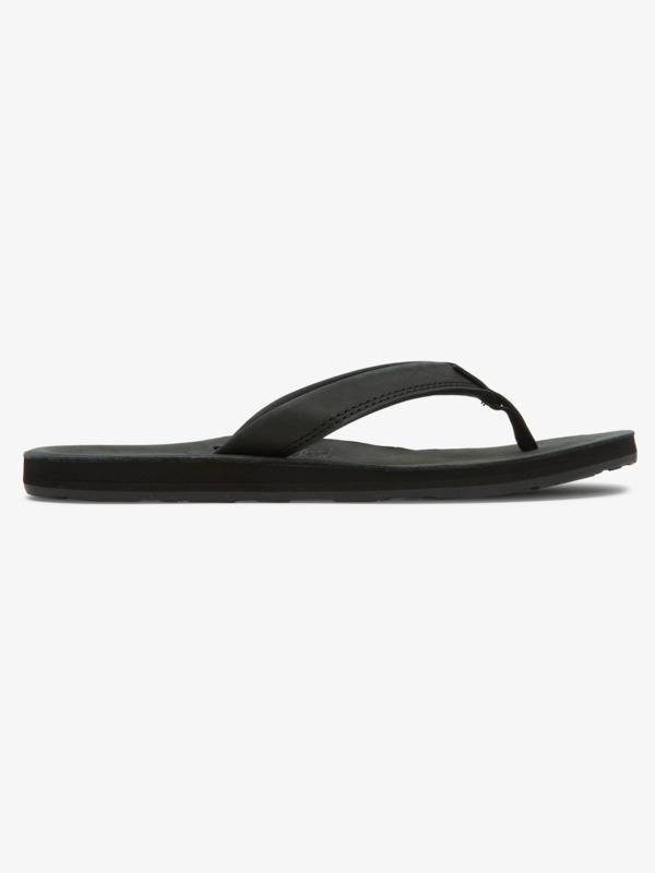 1 Lorraine - Leather Sandals for Women Black ARJL200779 Roxy