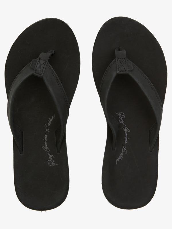 2 Lorraine - Leather Sandals for Women Black ARJL200779 Roxy