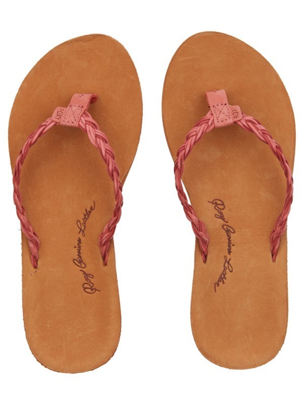 7 Lorraine Braid - Sandals for Women - Orange Orange ARJL200780 Roxy