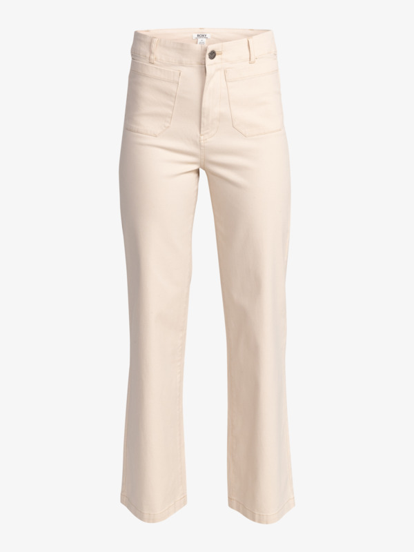 13 Coastal Cruiser - Wide Leg Trousers for Women Beige ARJNP03272 Roxy