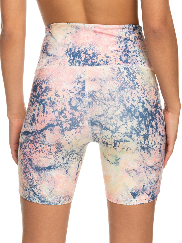 5 Kaileo High Waist - Short de Bicicleta para Mujer Blanco ARJNS03194 Roxy