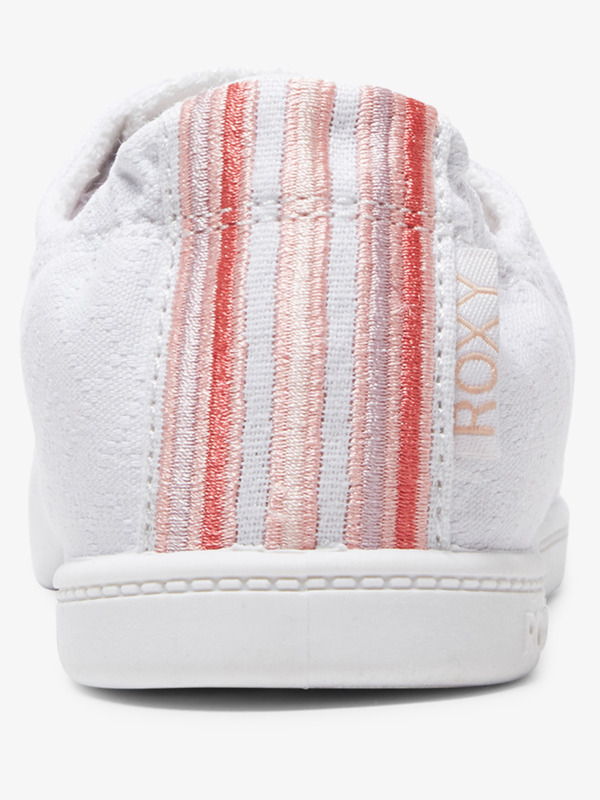 5 Bayshore - Chaussures slip-on pour Femme Blanc ARJS600418 Roxy