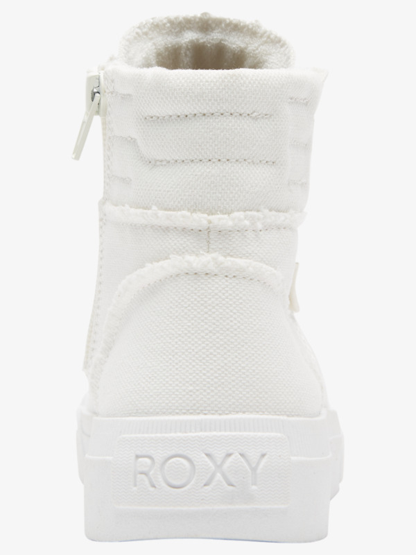 14 ROXY Rae Mid - Chaussures mi-hautes pour Femme Blanc ARJS600518 Roxy