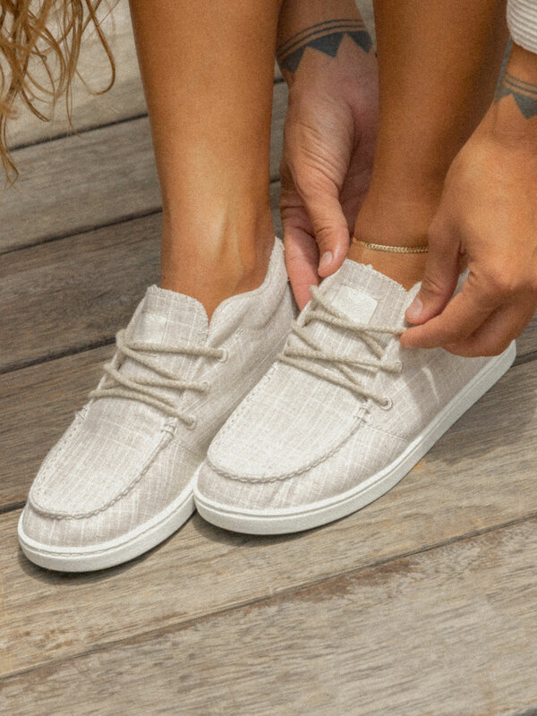 1 Minnow Mid - Chaussures montantes pour Femme - Beige Beige ARJS600521 Roxy