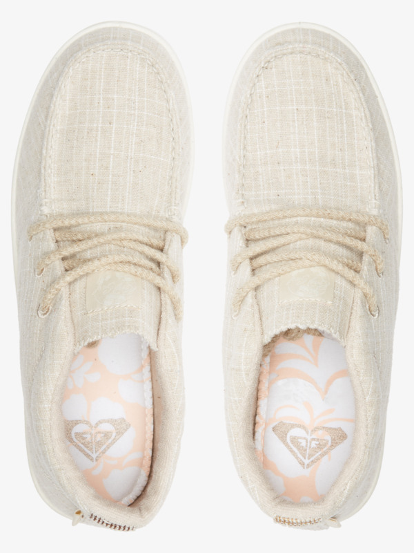 9 Minnow Mid - Chaussures montantes pour Femme - Beige Beige ARJS600521 Roxy