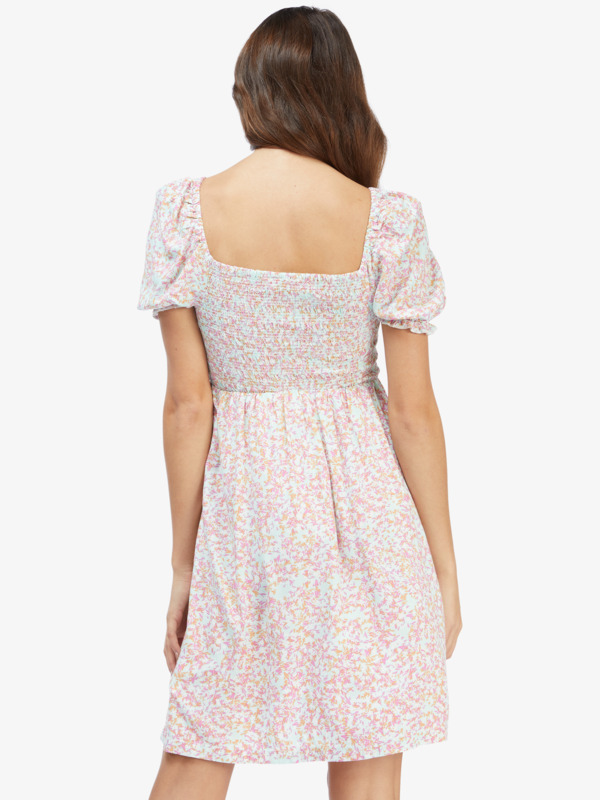 2 Hello Petal Mini - Short Sleeve Dress for Women  ARJWD03460 Roxy