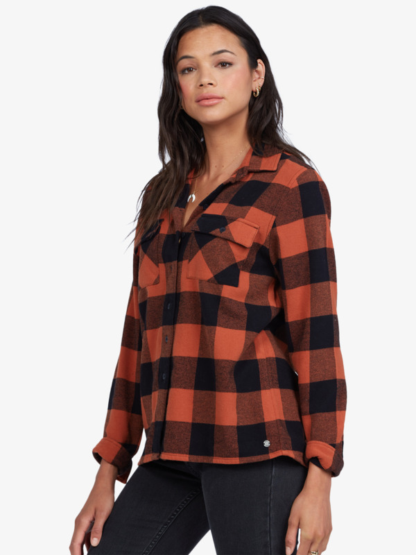 4 My Boyfriend - Camiseta de franela para Mujer  ARJWT03220 Roxy