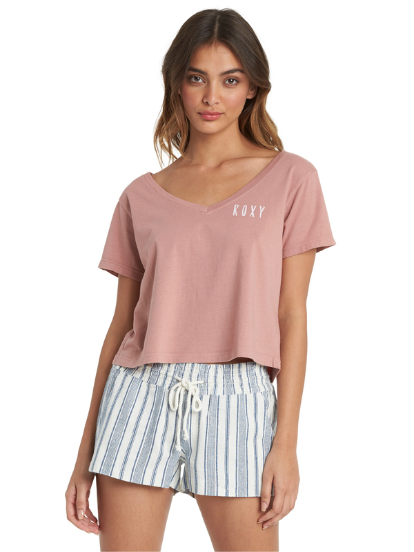 0 Mountain Dream - V-Neck T-Shirt for Women  ARJZT06075 Roxy