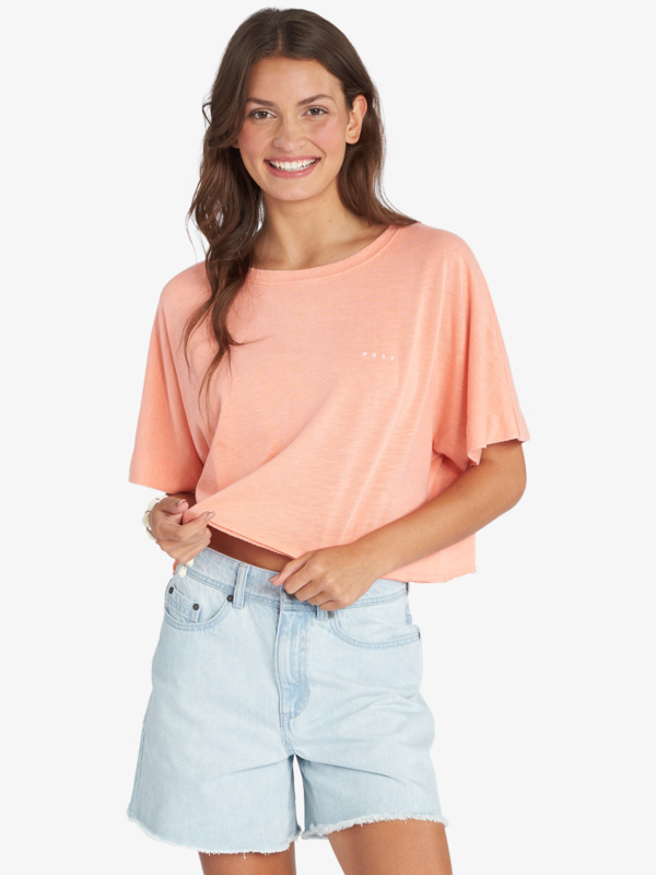 0 Super Sun - Oversized T-shirt voor Dames - Pink Pink ARJZT06979 Roxy