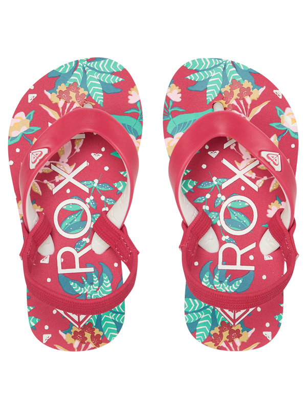 3 Tahiti - Sandals for Toddlers Pink AROL100005 Roxy