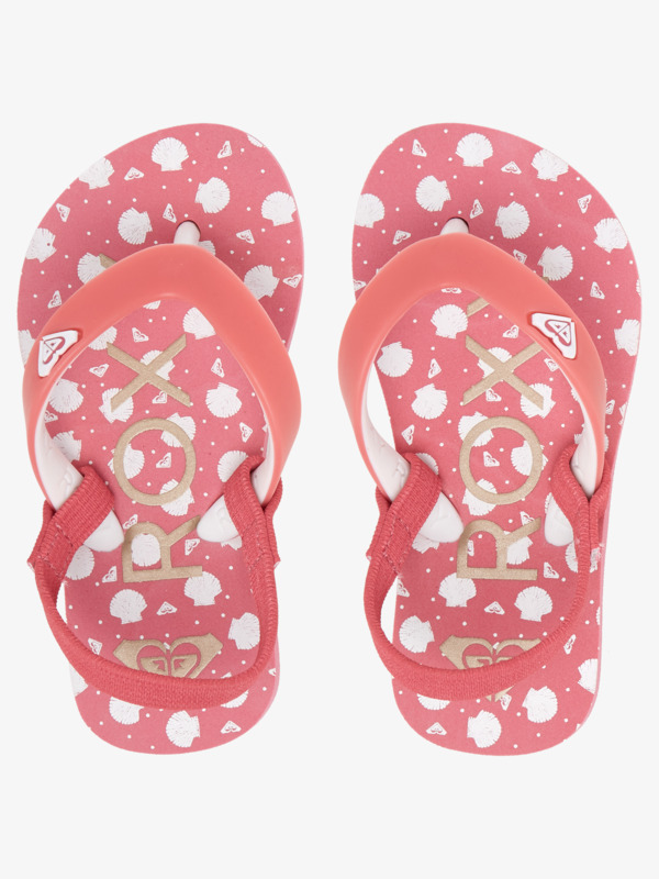 3 Tahiti - Sandalias para Bebés Rosa AROL100005 Roxy
