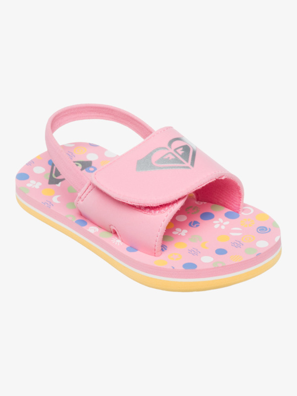 2 Finn - Sandals for Girls Pink AROL100012 Roxy