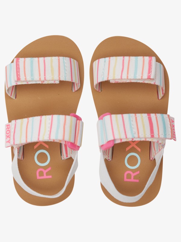 2 Roxy Cage - Sandalias  para Toddlers Girls Blanco AROL100020 Roxy