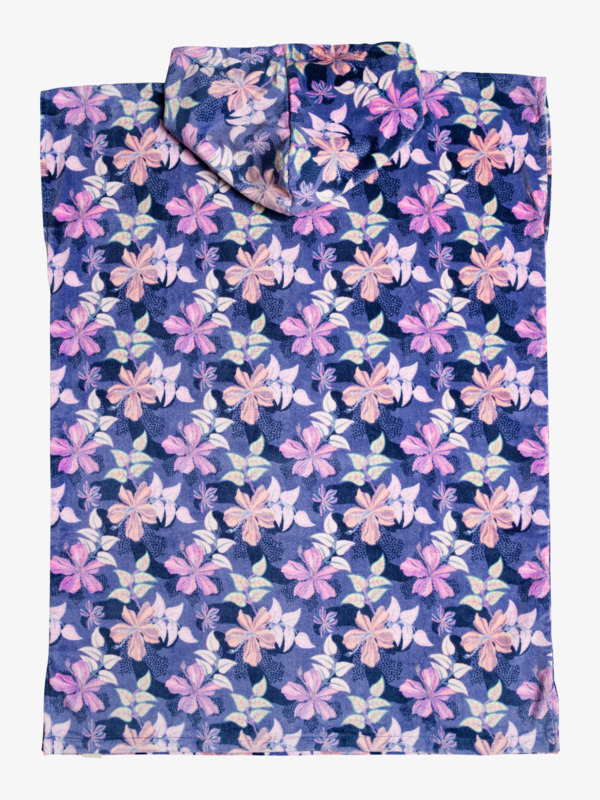 1 Stay Magical - Printed Poncho Towel for Girls Blue ERGAA03196 Roxy