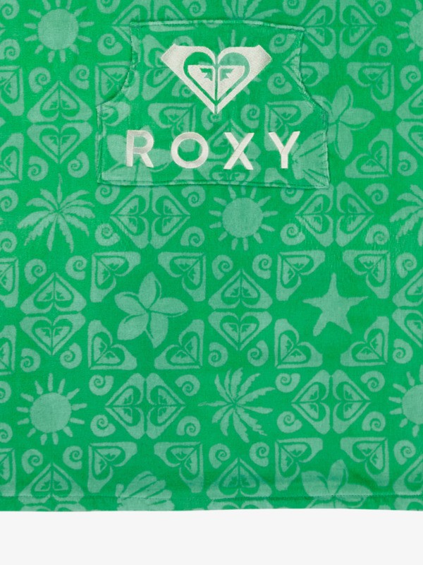 2 Rg Stay Magical Printed - Poncho Towel for Unisex Green ERGAA03220 Roxy