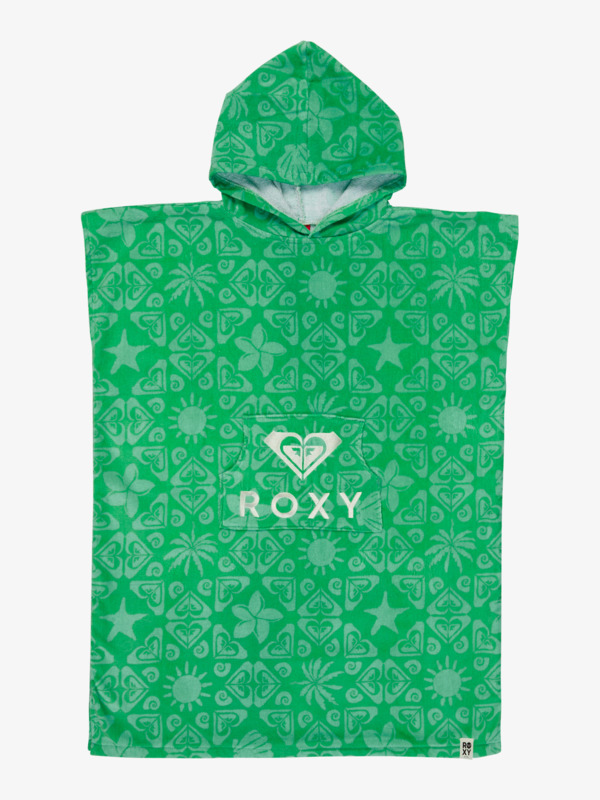 0 Rg Stay Magical Printed - Toalha estilo poncho Verde ERGAA03220 Roxy