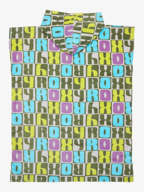 1 Rg Stay Magical Printed - Toalla poncho unisex Verde ERGAA03220 Roxy