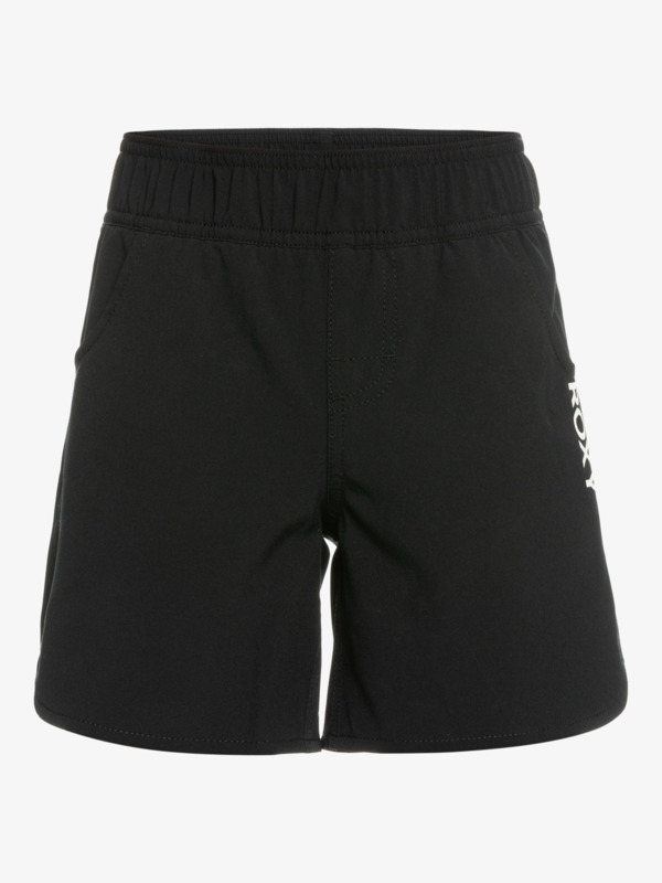 0 Heat Waves 5" - Board Shorts for Girls 8-16 Black ERGBS03098 Roxy