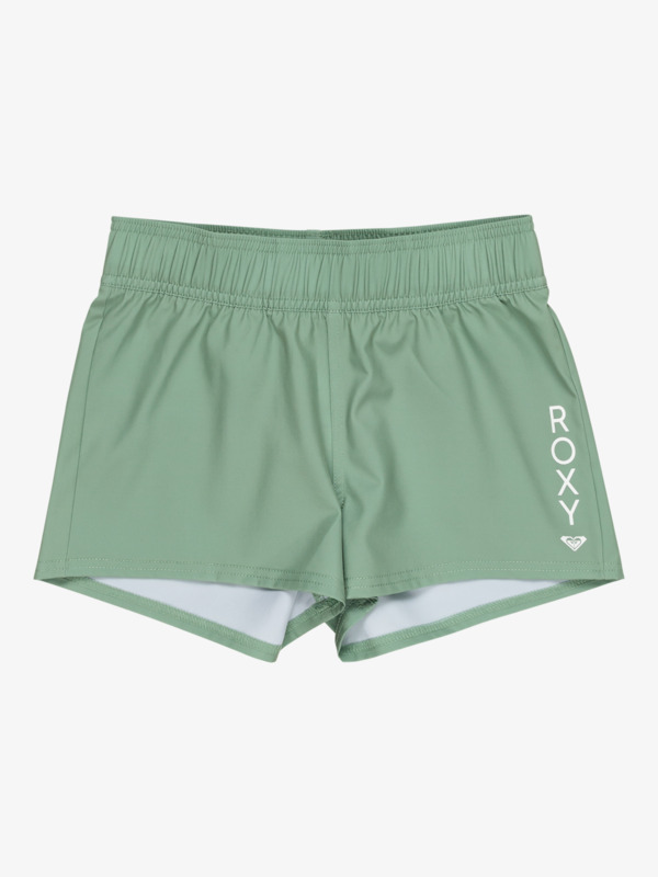 0 Rg Essentials - Board Shorts for Girls 6 - 16 Green ERGBS03126 Roxy