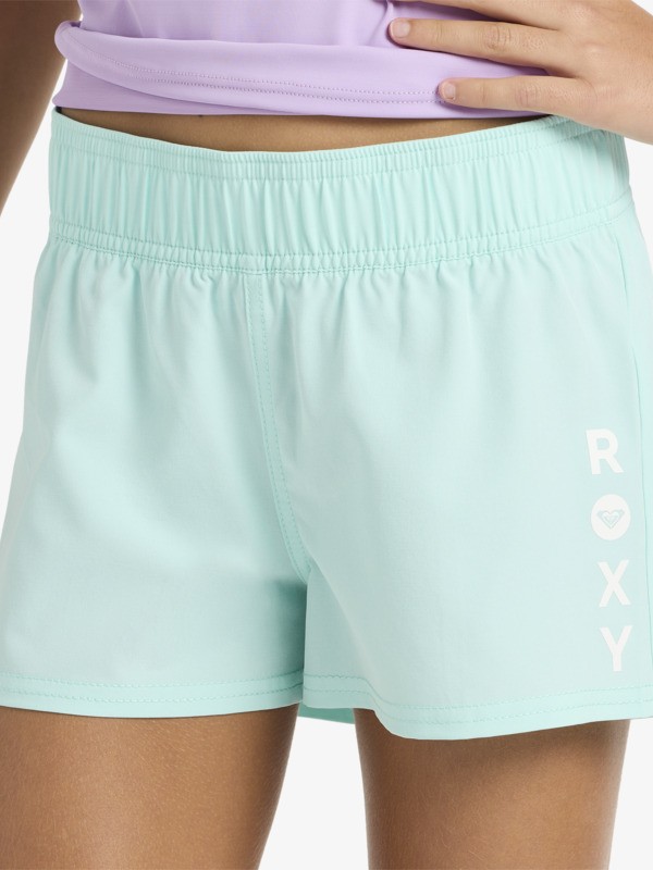 4 Rg Essentials - Boardshorts for Girls 6-16 Blue ERGBS03134 Roxy