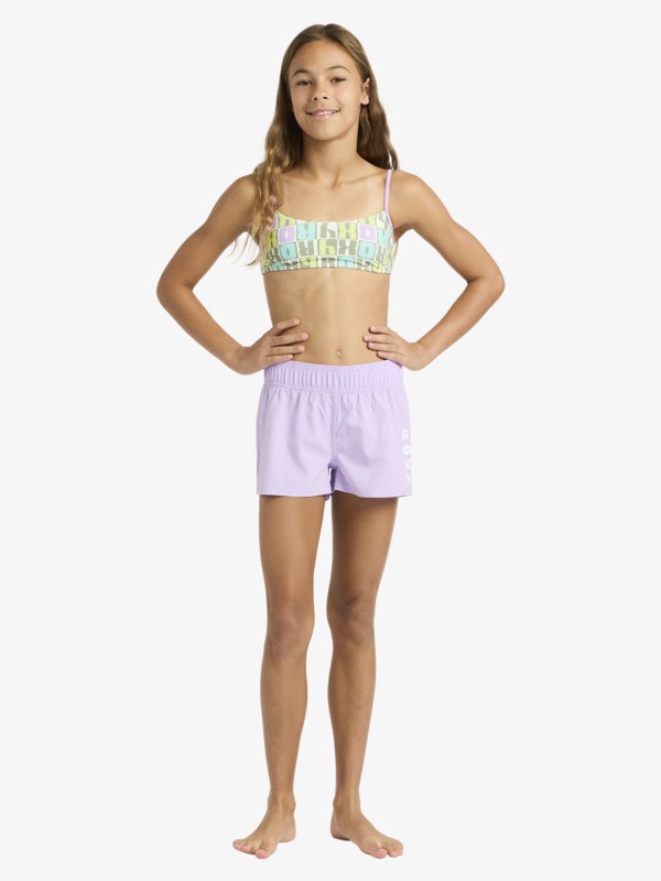 1 Rg Essentials - Boardshorts f&uuml;r M&auml;dchen 6-16 Violett ERGBS03134 Roxy
