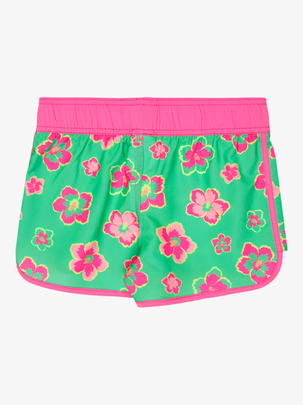1 Good Waves Only - Boardshorts for Girls 6-16 Green ERGBS03135 Roxy