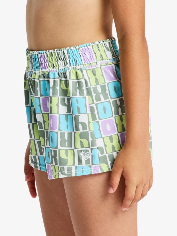 1 Sunshine - Boardshorts for Girls 6-16 Green ERGBS03137 Roxy