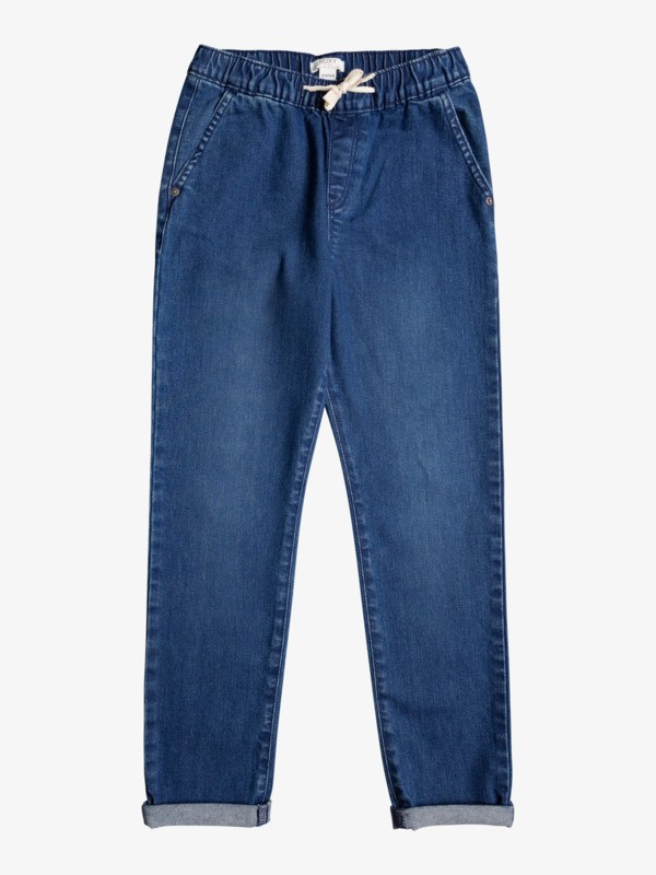 0 This Love - High Waisted Jeans for Girls  ERGDP03066 Roxy