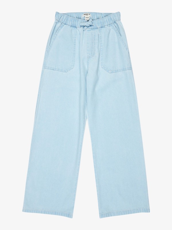 0 Seaside View - Corduroy Joggers for Girls 4-16 Blue ERGDP03083 Roxy