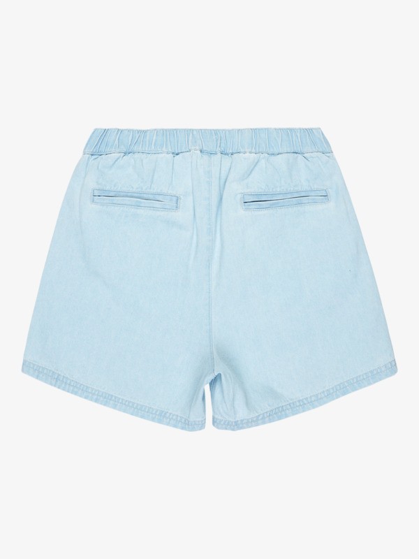 1 Call On Me - Lightweight Denim Shorts for Girls 4-16 Blue ERGDS03090 Roxy