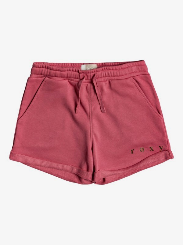 0 Be My Life A - Organic Sweat Shorts for Girls 4-16 Pink ERGFB03193 Roxy