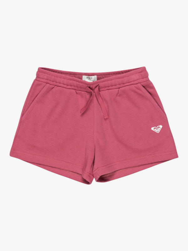 0 Surf Feeling - Joggingshorts mit elastischem Bund  für Mädchen 4 - 16 Rosa ERGFB03325 Roxy