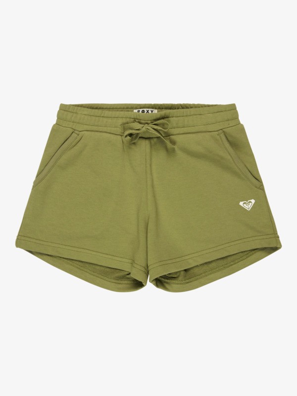 0 Surf Feeling Terry - Short en molleton pour Fille 4-16 Vert ERGFB03331 Roxy