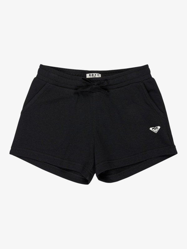 0 Surf Feeling Terry - Sweat Shorts for Girls 4-16 Black ERGFB03331 Roxy