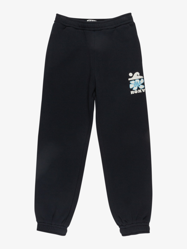 1 Surf Feeling Wide Brushed - Jogginghose für Mädchen 4-16 Schwarz ERGFB03337 Roxy
