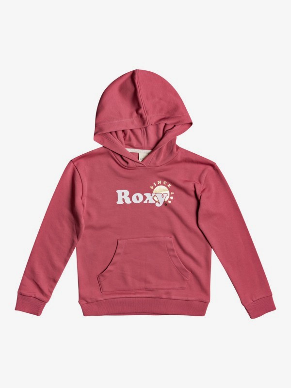 Indian Poem Foil B Organic Hoodie for Girls 4 16 Roxy